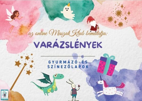 Varázslények gyurmázólapok