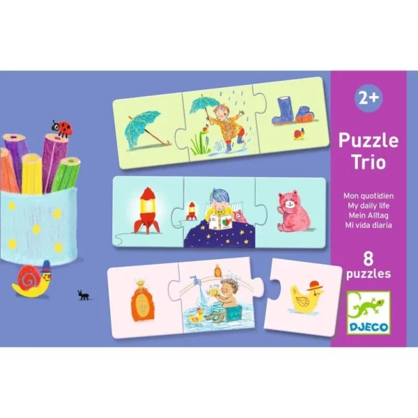 DJECO párosító puzzle - Mi kell hozzá?