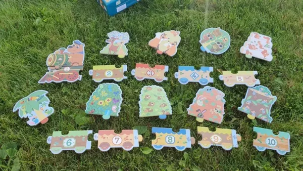 Sorozatkirakó puzzle - 10-ig számolok - Image 2