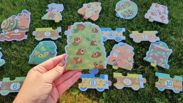 Sorozatkirakó puzzle - 10-ig számolok - Image 4