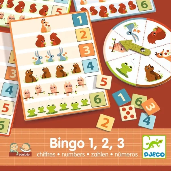 Djeco Eduludo Bingo - bingó a számokkal