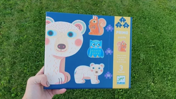 Djeco PRIMO puzzle - Erdőben - Image 3